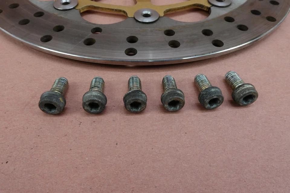 1994-2002 Ducati 748 Monoposto 916 Front Brake Rotor Discs - Image 2 of 4