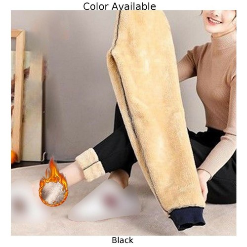 Warme Damen Jogginghose Winter dick Fleece gefüttert Hose Jogger Sweatpants - Bild 5 von 11