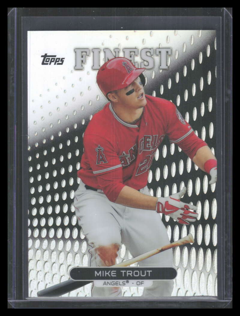 2013 Finest Refractor 1 Mike Trout 149764