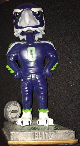 Seattle Seahawks Signed Football Memorabilia Lot Largent VHS, blitz Bobble - Picture 4 of 16