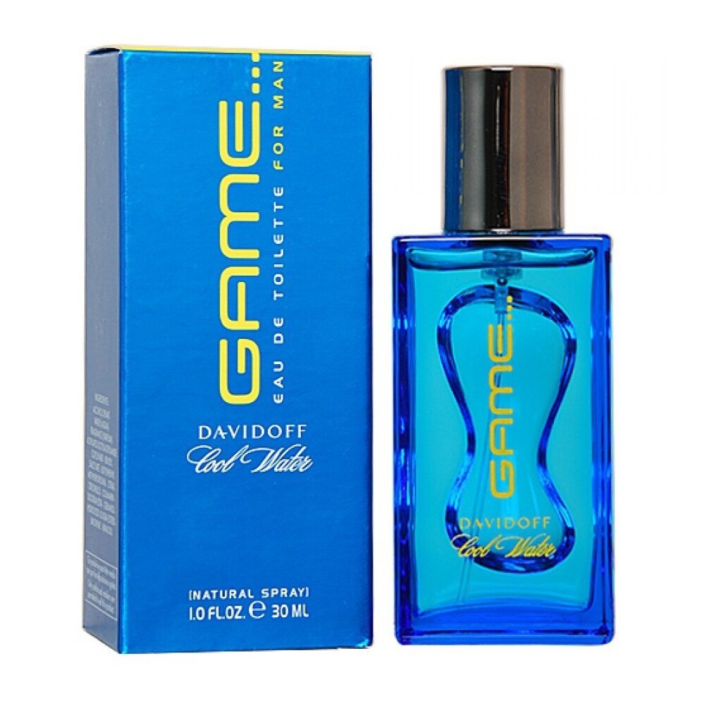 Davidoff Cool Water Game For Man EDT Nat Spray 30ml Oz NIB