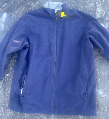 Tyndale FR Jacket Mens XL Blue Cal 29 Cat 3 NFPA 2112 Full Zip Workwear