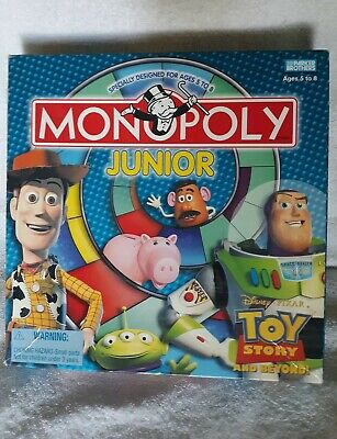 Monopoly Junior Board Game Disney Toy Story and Beyond 2 to 4 Players 76930407974 | eBay