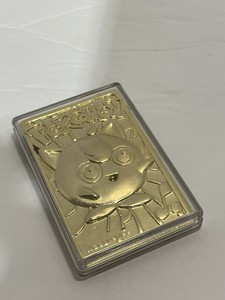 Gold Plated Pokemon Cards 1999 Jigglypuff For Sale Off 65