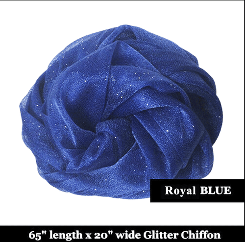 Glitter Chiffon Scarf 12 Colours No Fringe 1pc or 2pcs -Fast Ship From Sydney - Picture 34 of 34