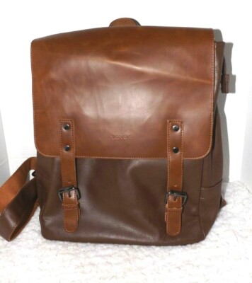 kenox leather backpack
