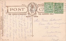 FAMILY HISTORY - POSTCARD - HALLSANDS - WHITSTABLE GREEN VIEW BUNGALOWS KENT