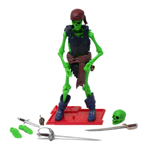 obo EPIC H.A.C.K.S. Actionfigur: Pirate Skeleton 6" Figur Boss Fight - Bild 3 von 4