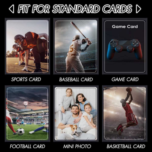 1000 Counts Card Sleeves Top Loaders for Trading Sport Cards - Picture 3 of 12