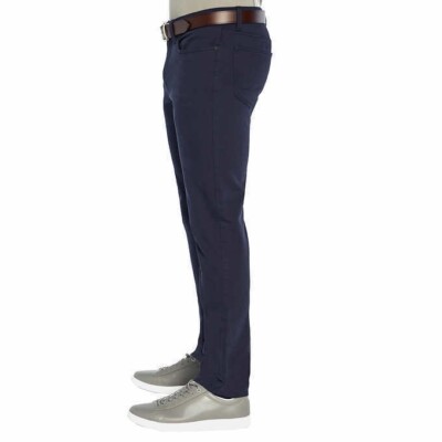 Pantalon Chino Banana Republic Homme – Taille 38x34, Bleu, Coupe Slim Stretch, Neuf