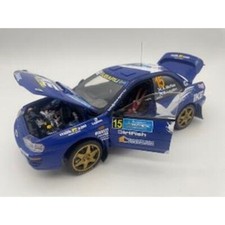 Sunstar 5529 1/18 Subaru Impreza 555 2023 Mythical Cars Rally 15 Alister McRae