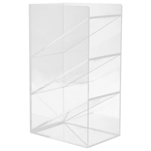 Clear Pen Holder Acrylic Desk Organizers and Accessories Office Student