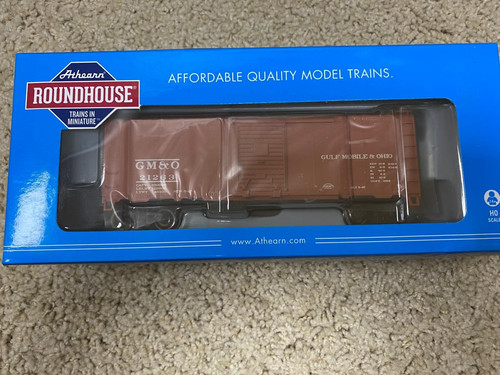 Athearn Roundhouse RND73551 HO, 40' Box Car, Gulf Mobile Ohio, OGM, 21263 | Zustand: New