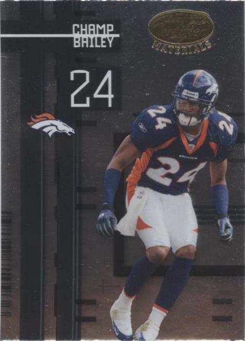 2005 Leaf Certified Materials Champ Bailey #35 - 1 of 2