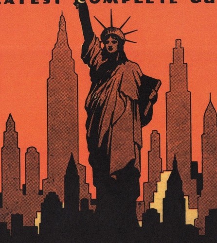 New York City 1939 Guide Vintage Poster Print Retro Style Travel Art Wall Decor - Picture 2 of 4