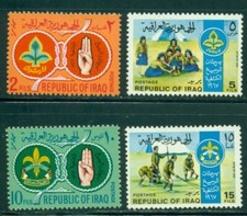 Iraq Scott #457-460 MNH Scouting Movement CV$6+