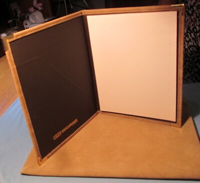 Vintage GTE SYLVANIA Inc. Presentation Folio & Information Mail Pouch Carrier