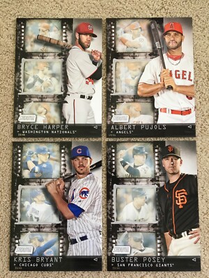 2016 Stadium Club Contact Sheet Jumbo 5x7 /49 You Pick Free Shipping