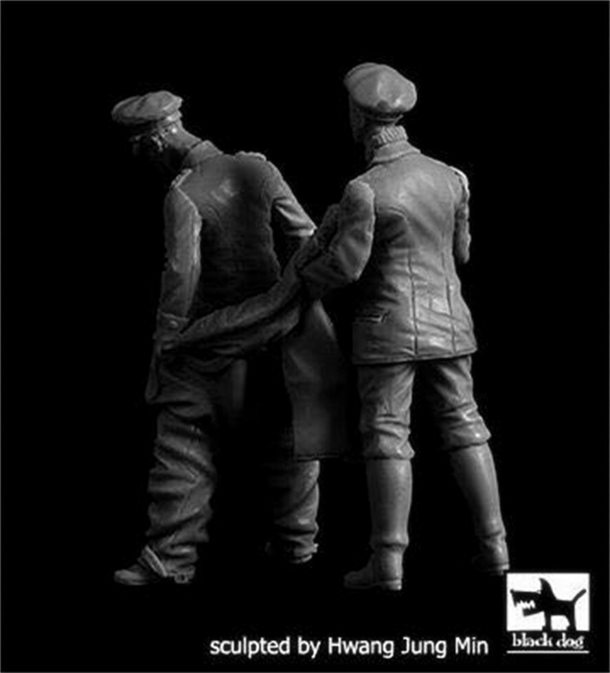 1/32 resin figure model Two German pilots in World War I unassembled unpainted