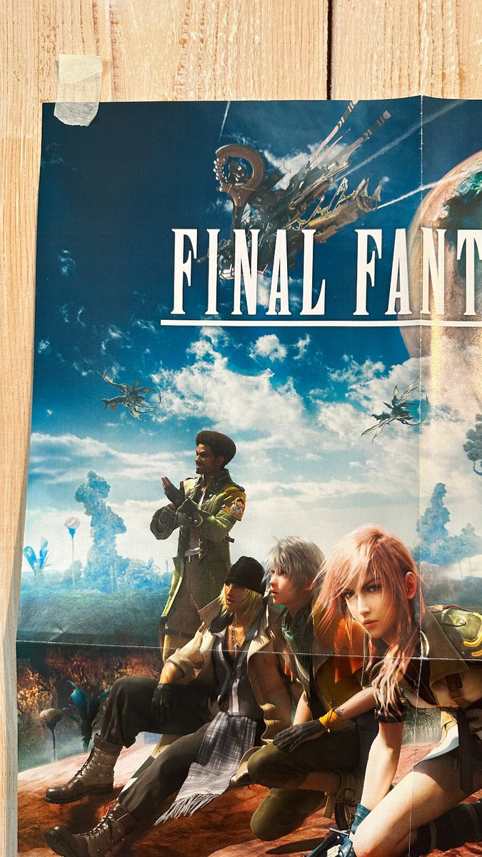 B2ポスター ファイナルファンタジー13　発売決定 PS3 Yahoo!オークション - 非売品 FF13 ファイナルファンタジー13-2