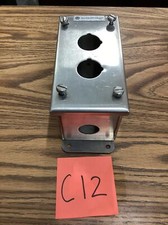 ALLEN BRADLEY 800H-2HZ4 HEAVY DUTY ENCLOSURE 2 UNIT SER. P  2 