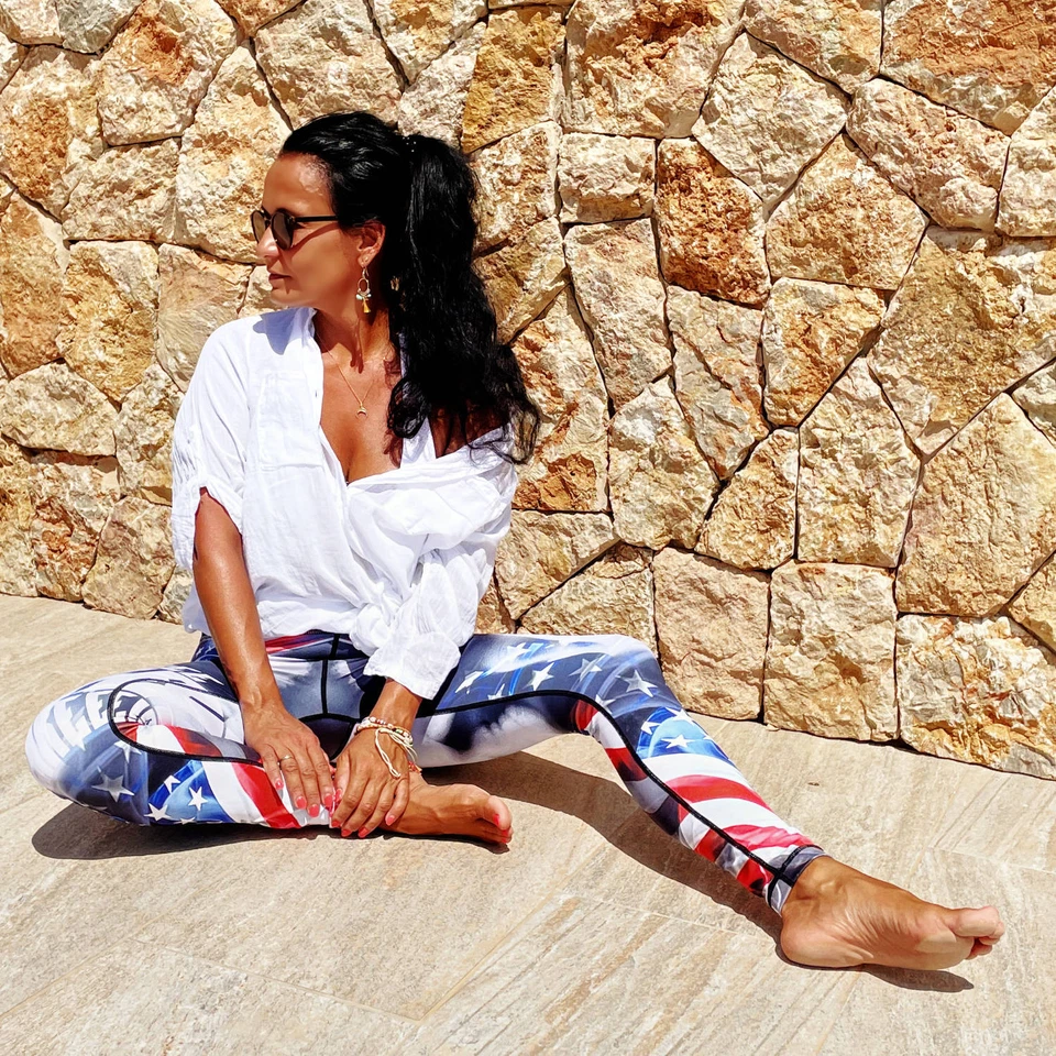 Neue Yakuza Damen Capture The Flag Slide Leggings - Schwarz - Bild 1 von 1