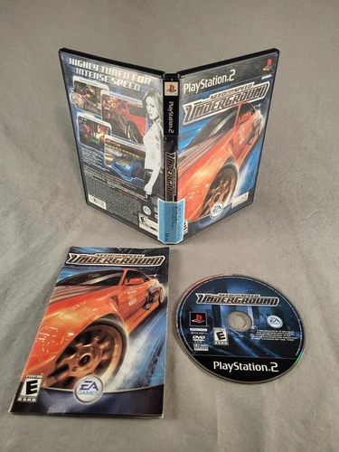 Need for Speed: Underground, PS2, Complete, Authentic!