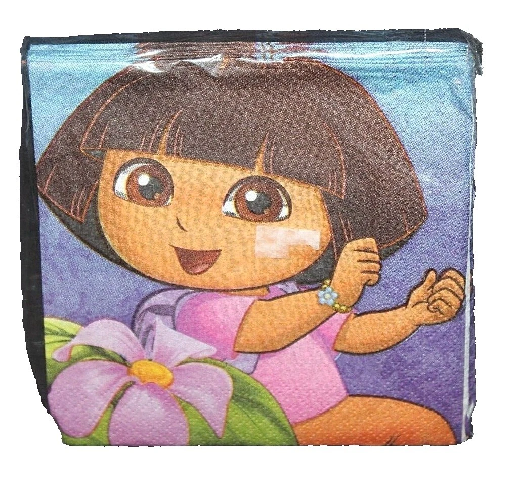 Dora the Explorer Multicolor Party Napkins