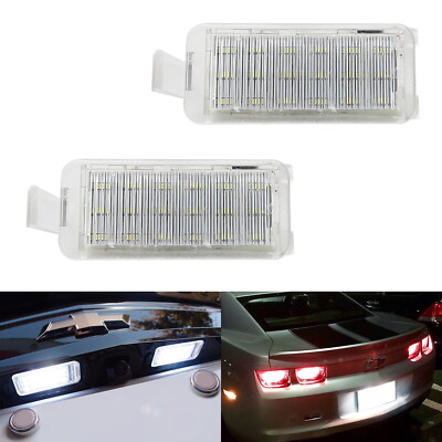 OE-Fit 3W Full LED License Plate Light Kit For 2010-13 Pre-LCI