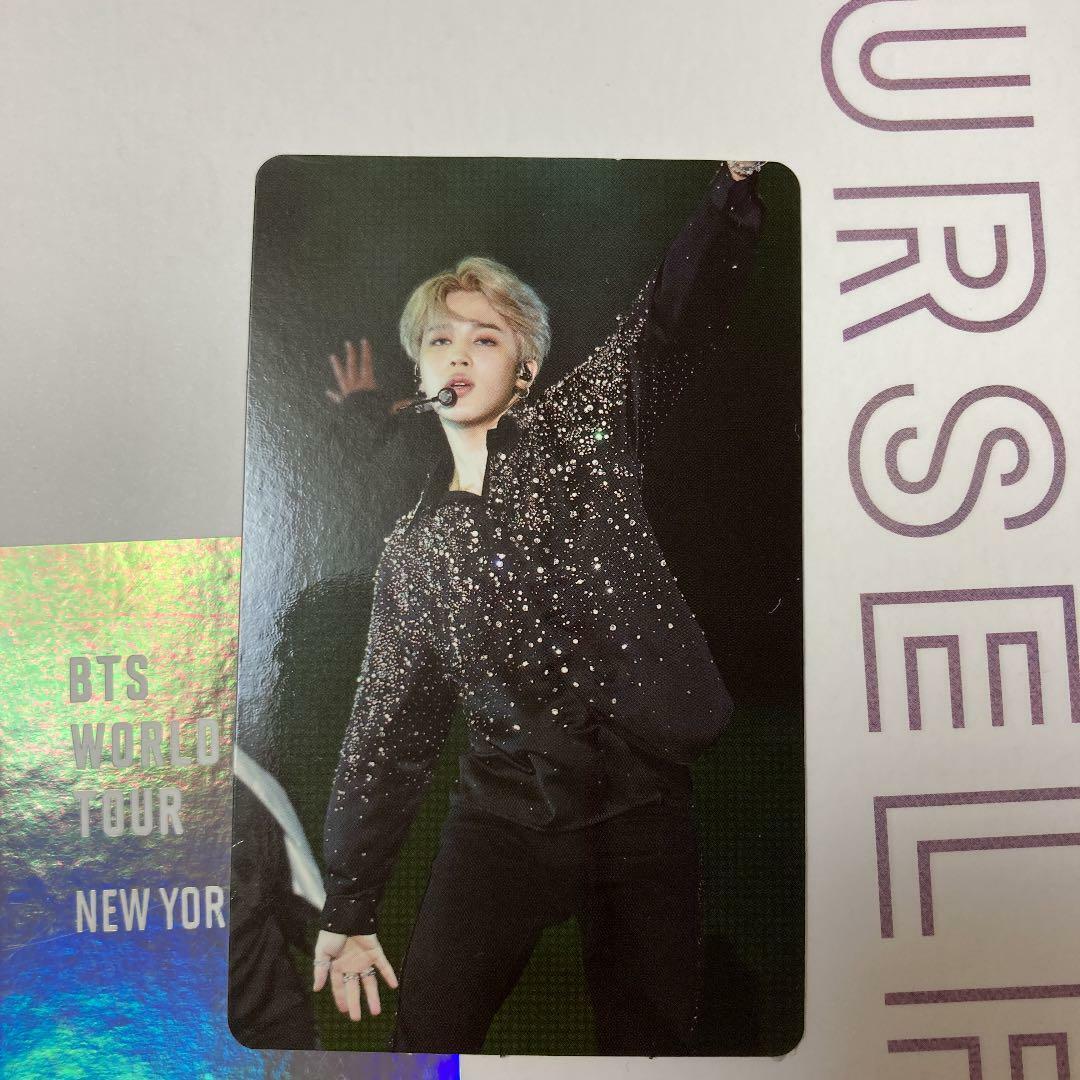 BTS Love Yourself LYS New York NY blu-ray ver. official photocard PC only  JIMIN