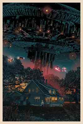 Close Encounters of the Third Kind Movie Variant Poster Print Art 24x36 Mondo
