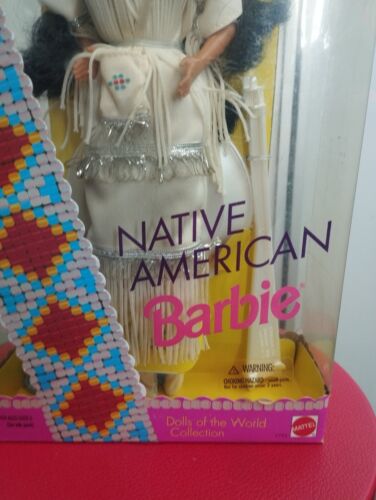 Native American Barbie 1st Edition 1992 Dolls of The World Collection - Picture 4 of 8
