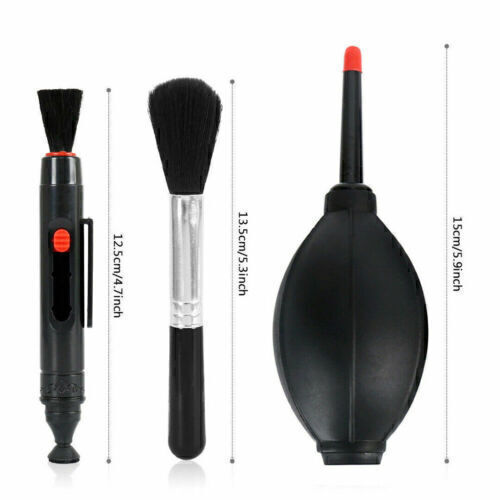 Blasebalg Pinsel Microfasertuch Kamera Objektiv Reinigung Reinigungsset Sensor - Bild 2 von 8