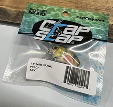 Cast Cray Slap Crap 1.1” Mini Crankbait - Perch