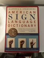 American Sign Language Dictionary-Flexi by Martin L. Sternberg 1998, Trade...