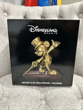 Extrem selten! Walt Disney Mickey Mouse Dirigent goldfarben Figur Statue