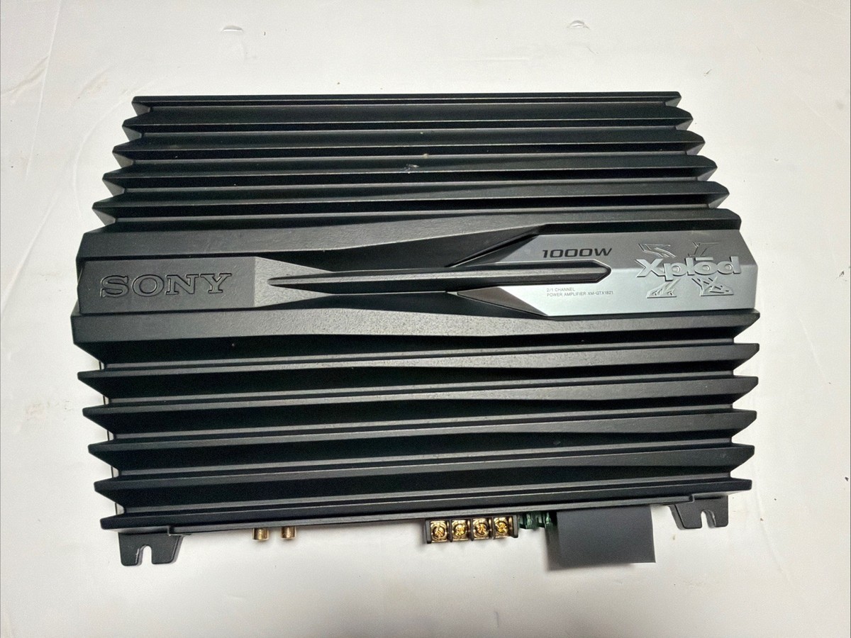 Vintage Sony xm-gtx1821 Stereo Power Amplifier Xplod | eBay
