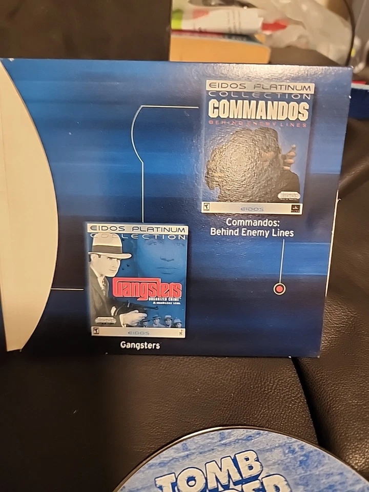 Tomb Raider Gold (PC, 1998) 2 Disc + Demo Disc Vol8 EIDOS Platinum Collection - Image 4 of 4