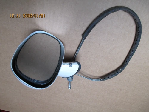1970-1981 USED FIREBIRD CAMARO LEFT DOOR MIRROR GM OEM date code 12-DM-7