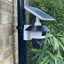 Eufy S4 Solar Camera Eufycam S4 Down Pipe Mounting Bracket 68mm  - Black