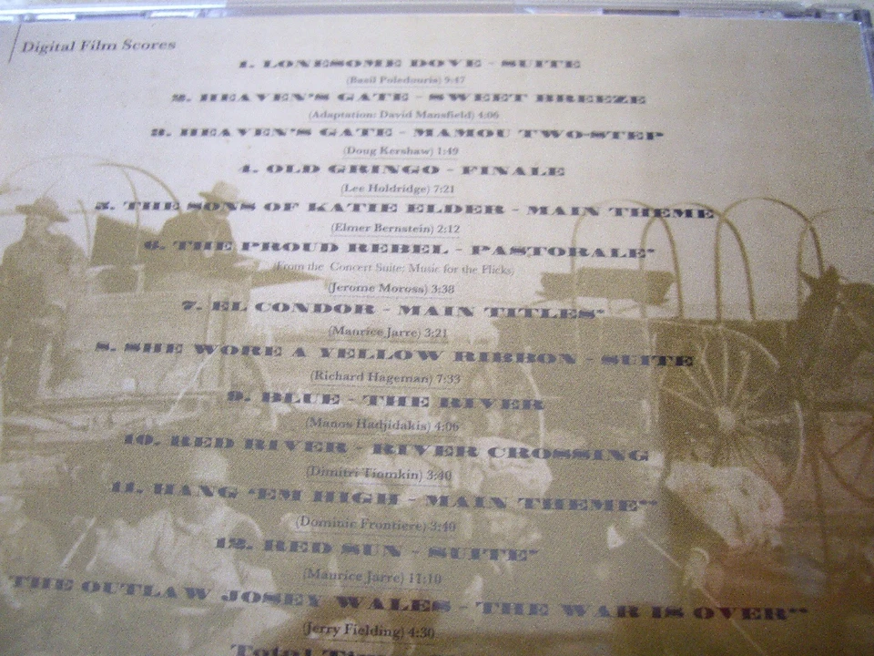 Lonesome Dove - Classic Western Scores 2 CD Filmelodien - Zustand: Sehr Gut - Bild 2 von 2