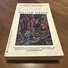 NEUROMANCER *SIGNED* by William Gibson - Ace Paperback Edition 2984