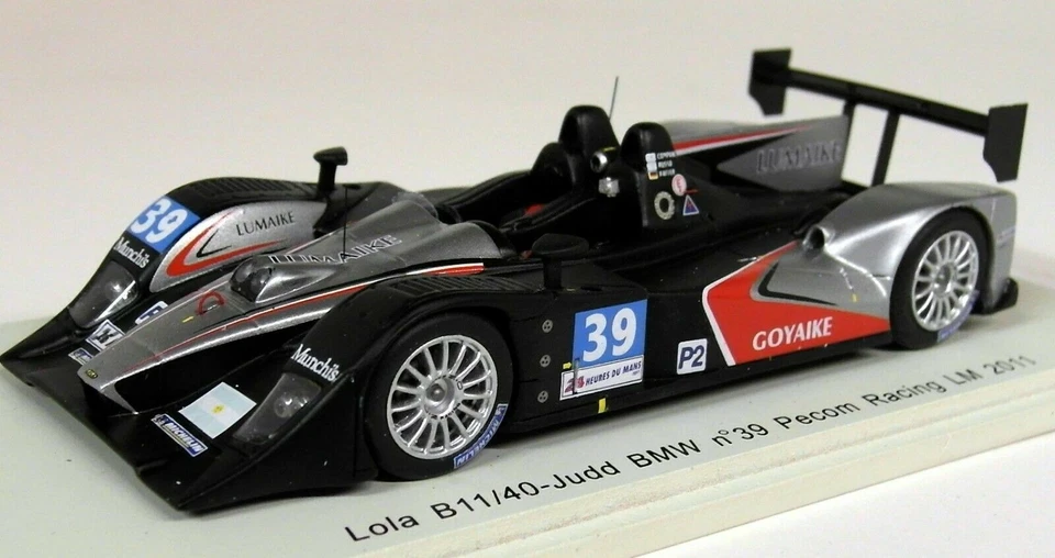Spark 1/43 - S2531 Lola B11/40 Judd BMW #39 Pacom Racing Le Mans 2011 Foto 3 de 4