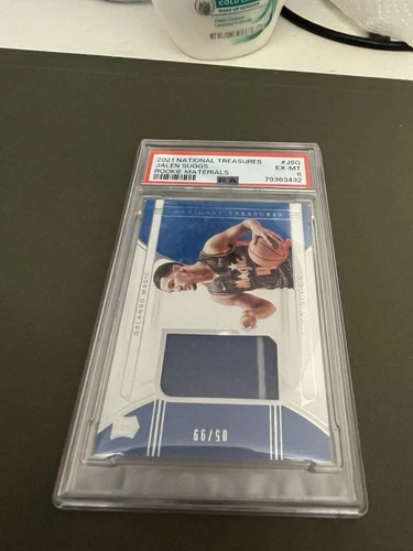 Jalen Suggs 2021 National Treasures Rookie Materials RMR-JSG 05/99