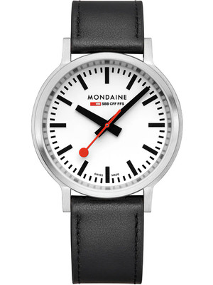 Mondaine MST.4101B.LBV.2SE Herrenuhr Stop2go 41mm 3ATM