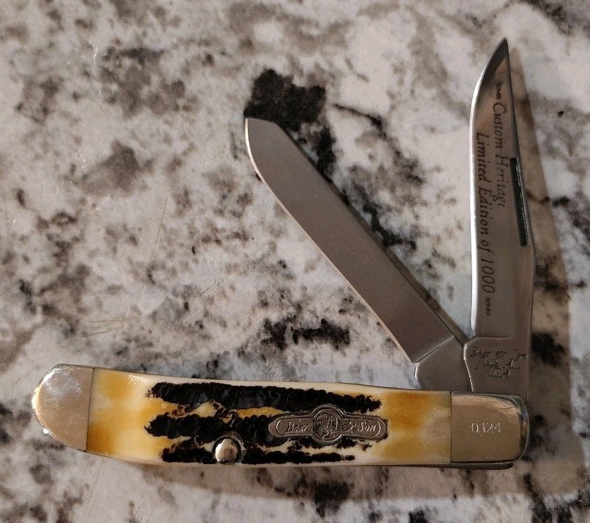Bear and Son Custom Heritage Stag Trapper Limited Edition 0124 of 1000