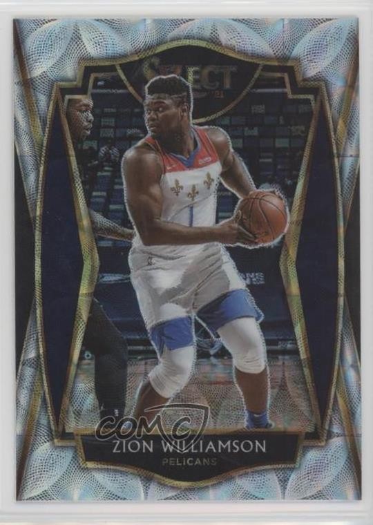 2020-21 Panini Select Premier Level Scope Prizm Zion Williamson #126 0nr3