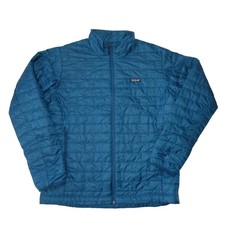 NWT Patagonia Men's Nano Puff in Lagom Blue Quilted Full Zip Jacket XL