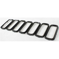 Set Leisten Gitter Schwarz FüR Jeep Renegade Von 2014 OEM 735628838