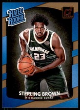 2017-18 Panini Donruss Sterling Brown #165 Rookie Basketball